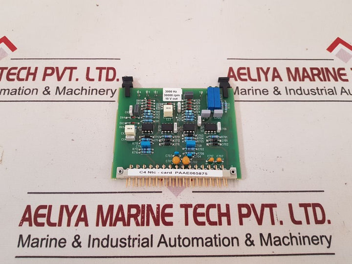 Wartsila C4 Ntc-card Paae065875 Pcb Card
