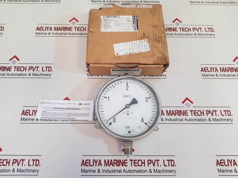 Wartsila En 837-1 Pressure Gauge
