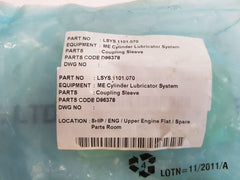 Set of 2x Wartsila lsys.1101.070 coupling sleeve