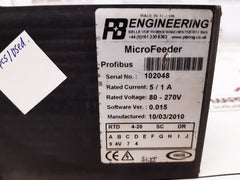Wartsila/P+B Engineering Microfeeder Profibus