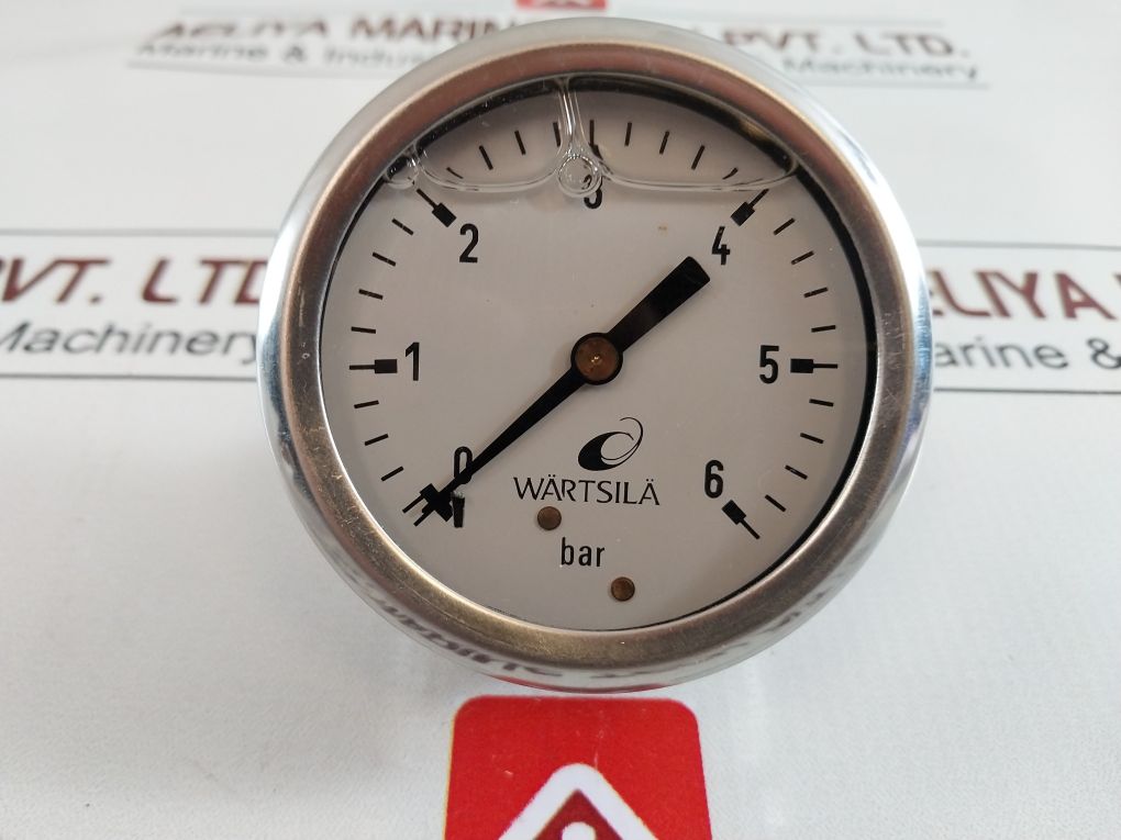 Wartsila Mit3G22B20 Gauge 0 To 6 Bar