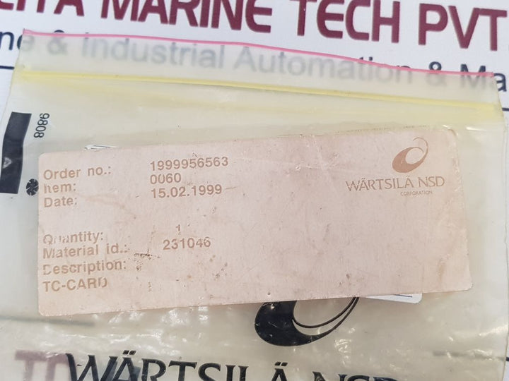 Wartsila 4623B001300 C4 Ntc-card Ppl 81824