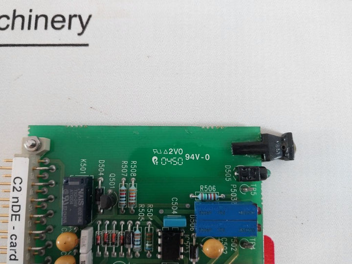 Wartsila C2-nde Card Ppl 81804 Circuit Board
