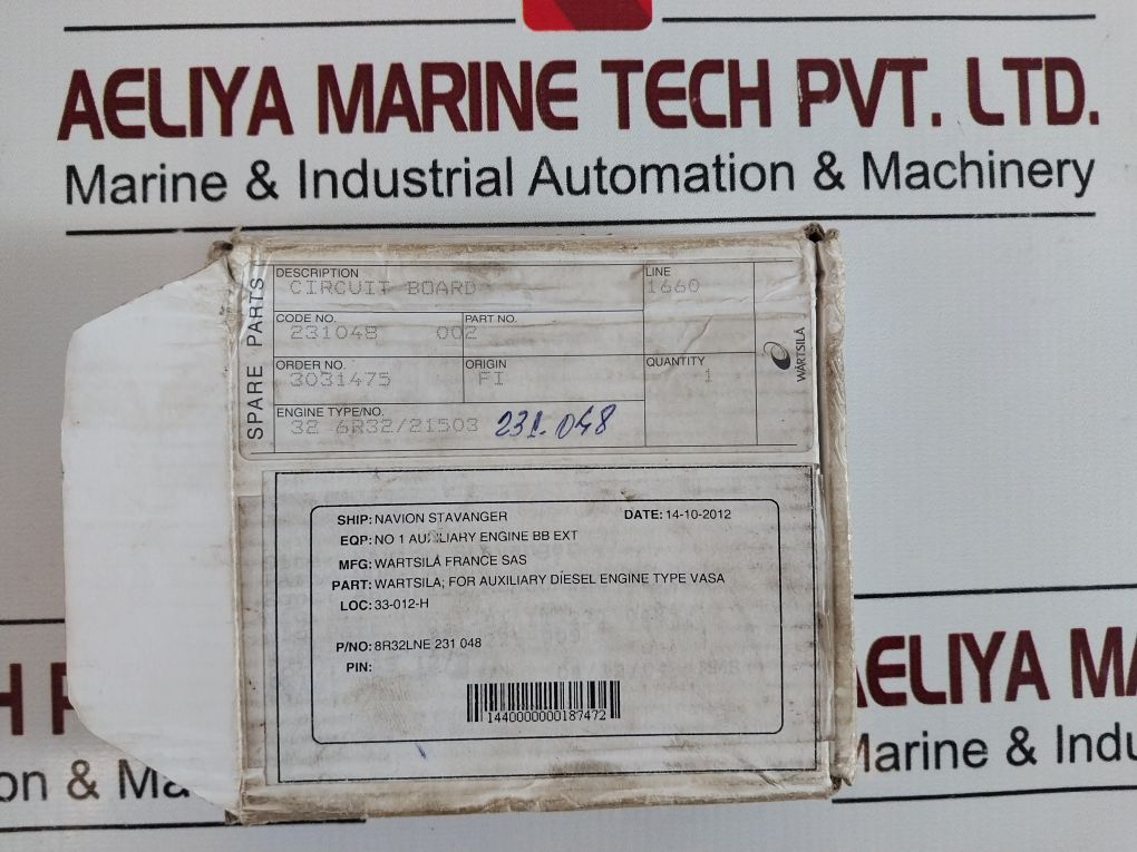 Wartsila C2-nde Card Ppl 81804 Circuit Board