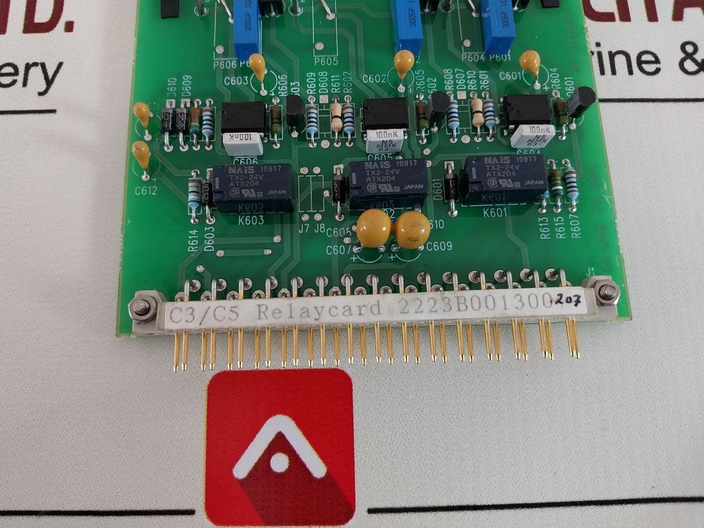 Wartsila Ppl 81813 C3/C5 Relay Card 2223B001300