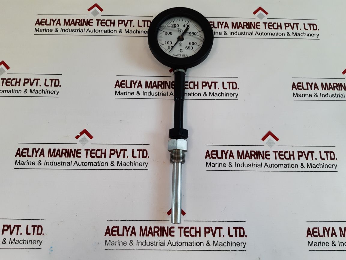 WartsilaRexotherm 6R32 Thermometer 0-650 Deg C. 511101
