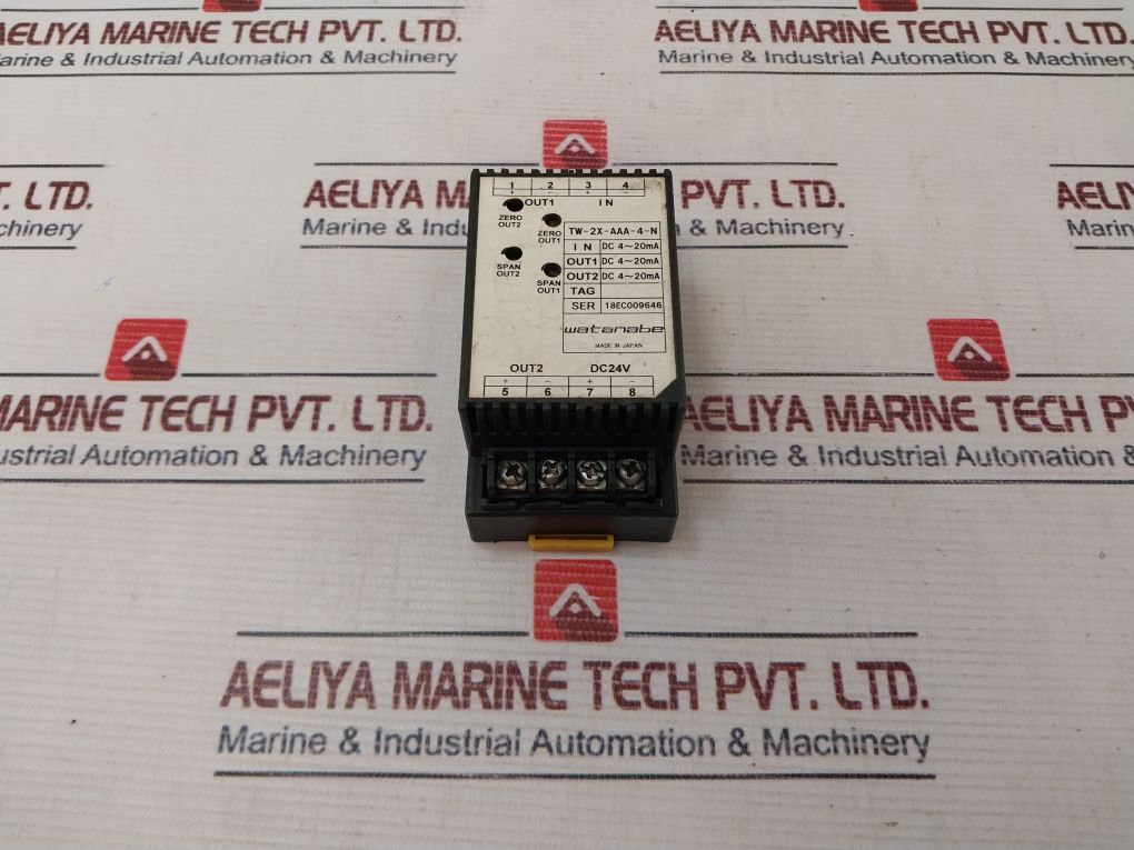 Watanabe Tw-2X-aaa-4-n Transmitter 4-20Ma 24Vdc