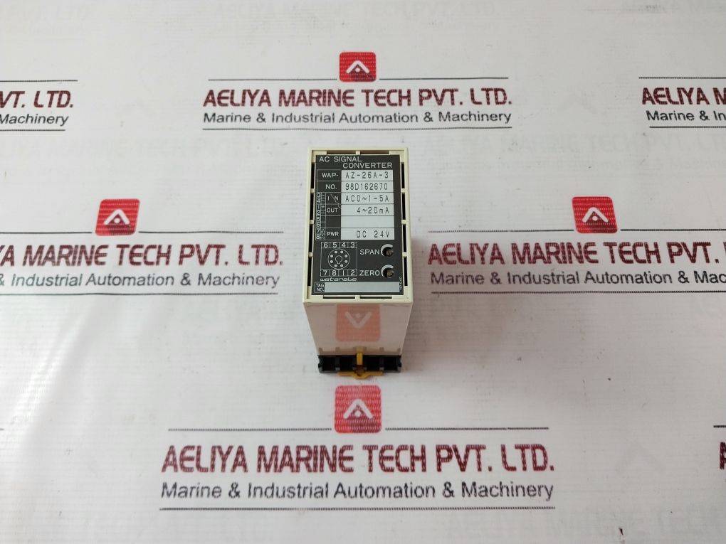 Watanabe Wap-az-26A-3 Ac Signal Converter 250V 7.5A