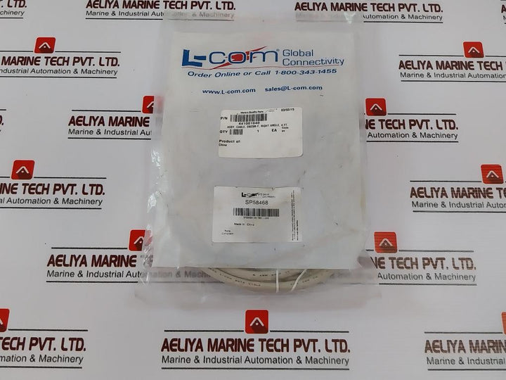 Waters 441001040 Right Angle Cable Assy 4 Ft.