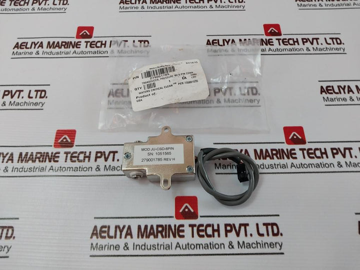 Waters Mod Ju-csd-6Pin Pressure Transducer 279001785
