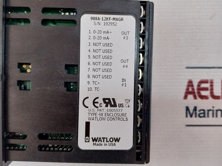 Watlow 988A-12Kf-magr Temperature Controller