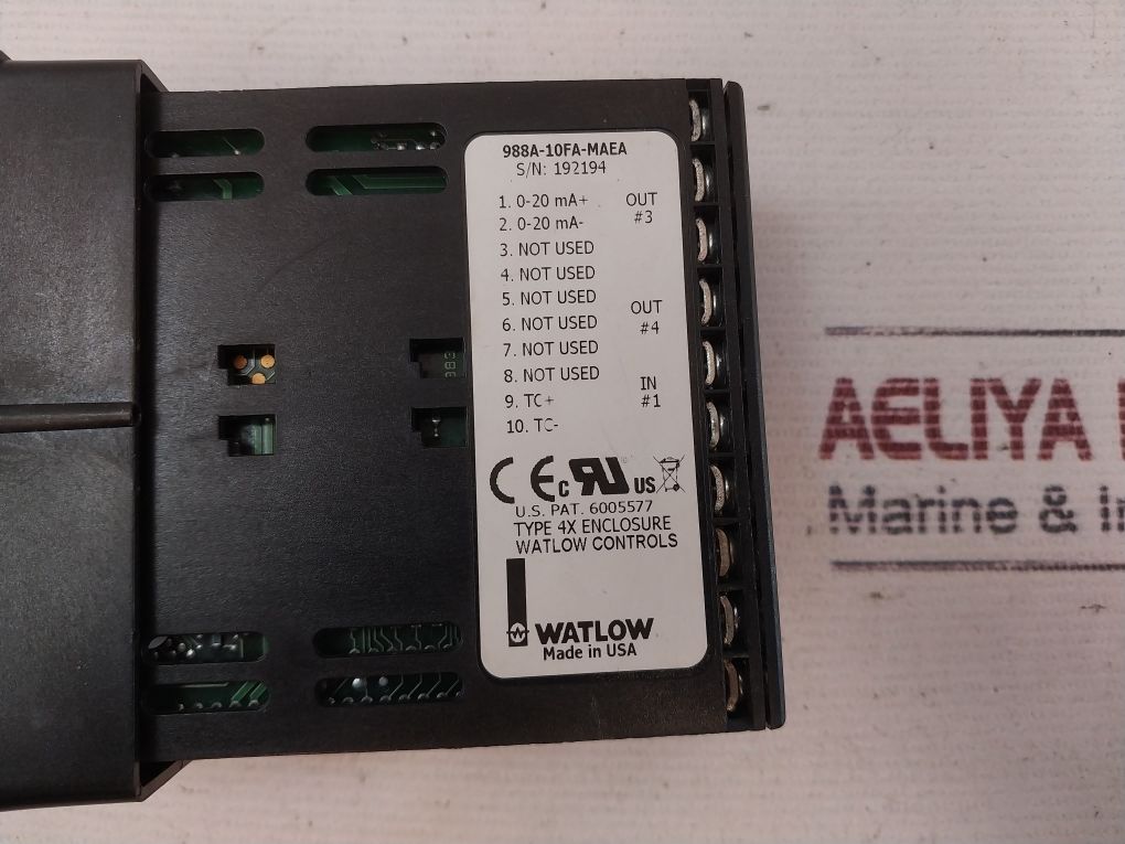 Watlow Controls 988A-10Fa-maea Temperature Controller