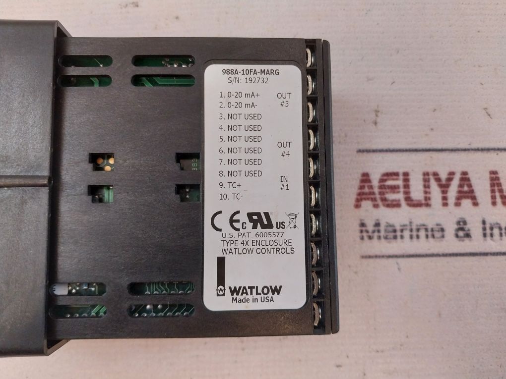 Watlow Controls 988A-10Fa-marg Temperature Controller