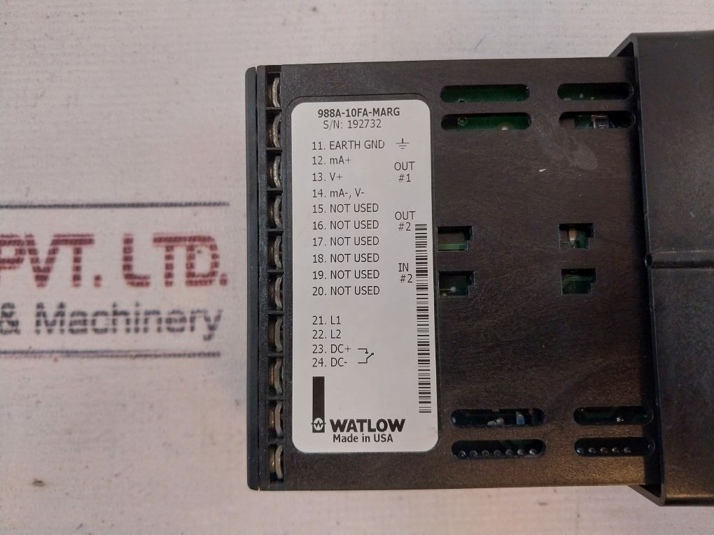 Watlow Controls 988A-10Fa-marg Temperature Controller