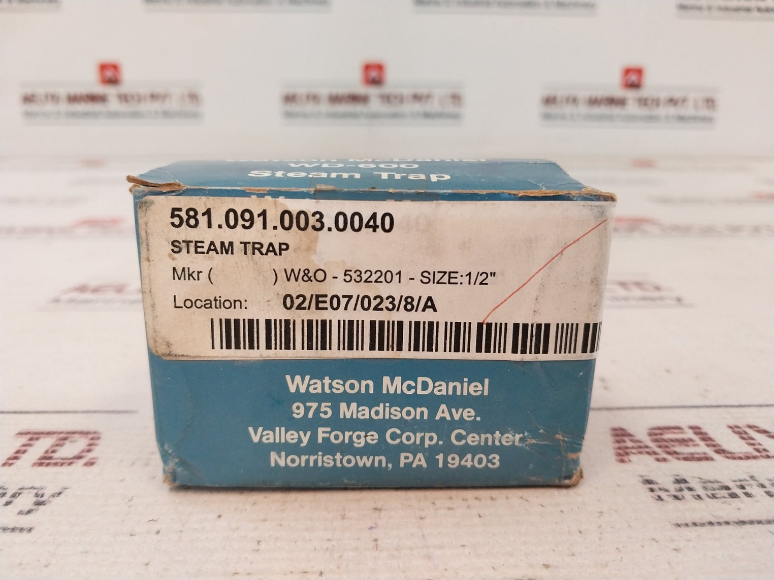 Watson-mcdaniel Wd-600 Steam Trap