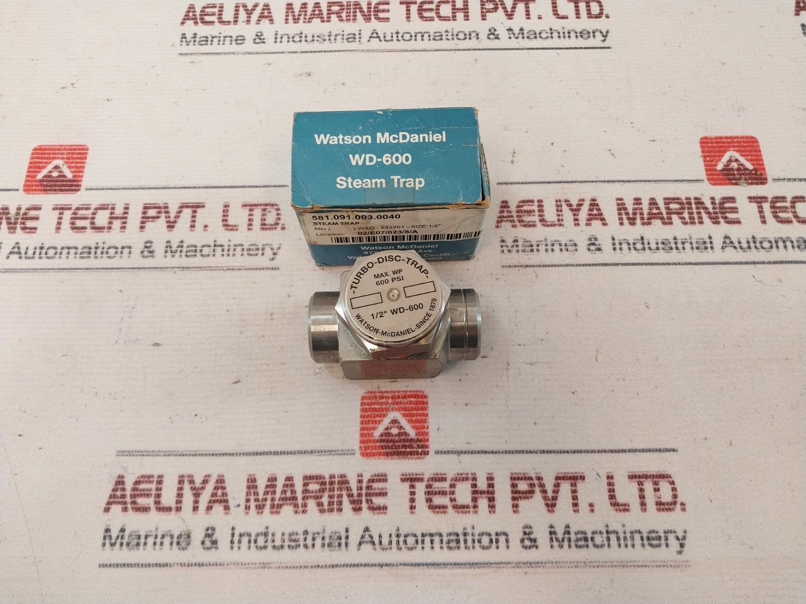 Watson-mcdaniel Wd-600 Steam Trap