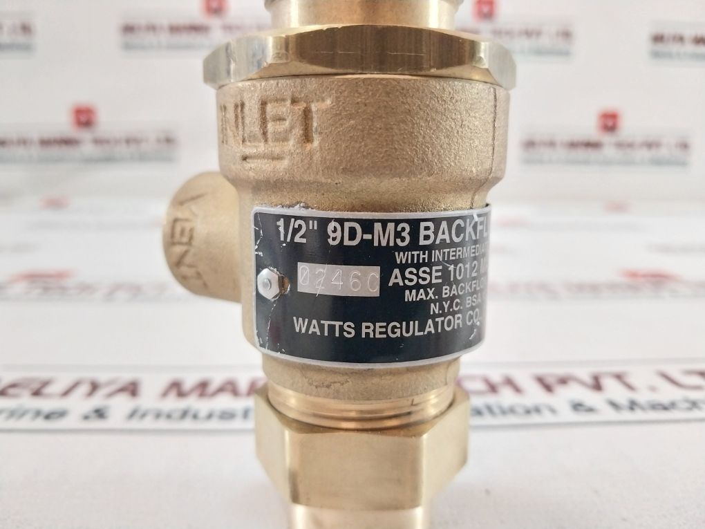 Watts 1/2” 9D-m3 Dual Check Valve 175 Psi