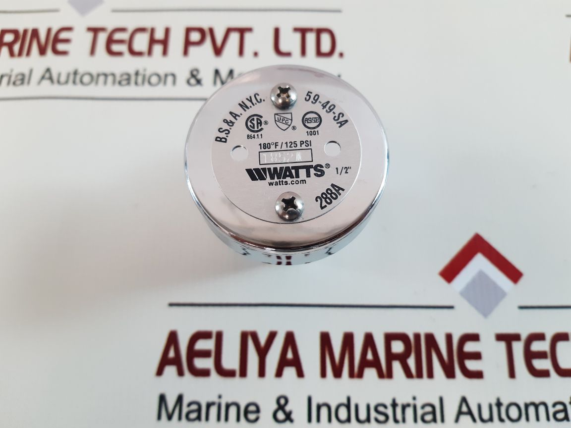 Watts 1/2 288A-sc-z23 Anti-siphon Vacuum Breaker 59-49-sa
