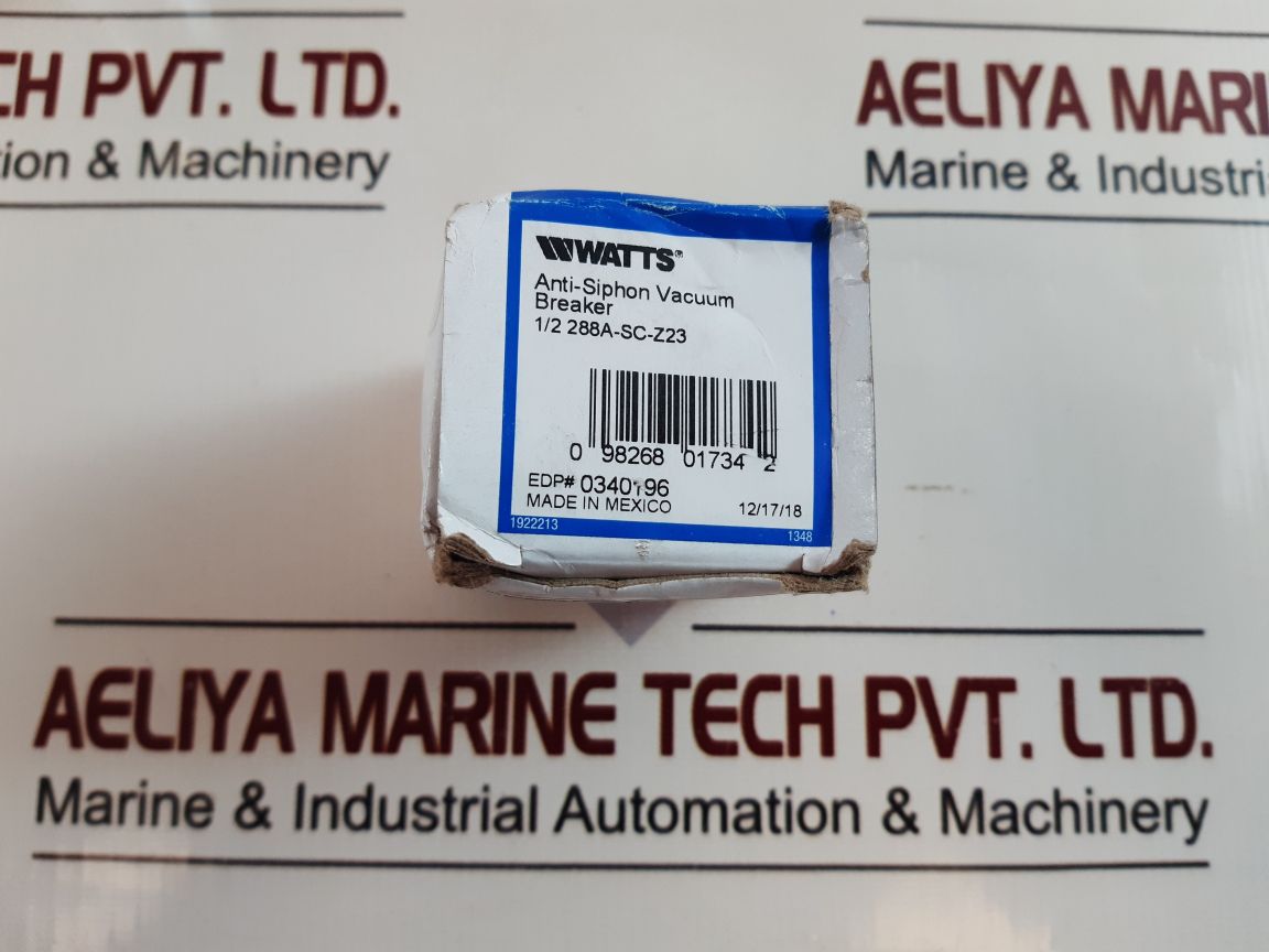 Watts 1/2 288A-sc-z23 Anti-siphon Vacuum Breaker 59-49-sa
