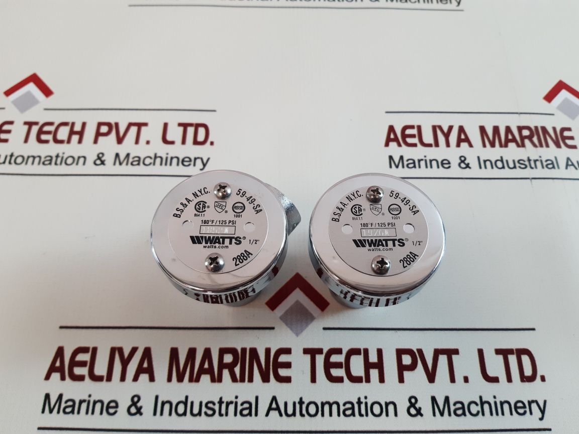 Watts 1/2 288A-sc-z23 Anti-siphon Vacuum Breaker 59-49-sa
