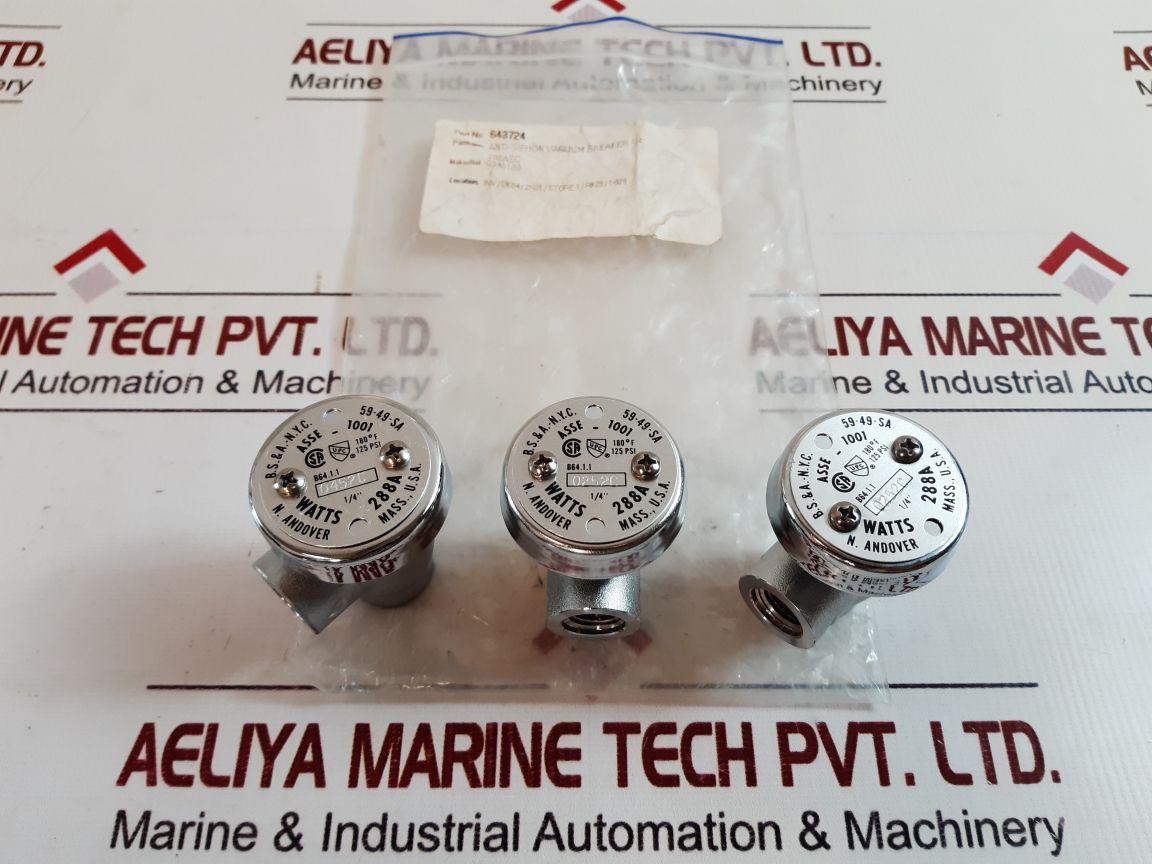 Watts Asse-1001 Anti-siphon Vacuum Breaker 643724
