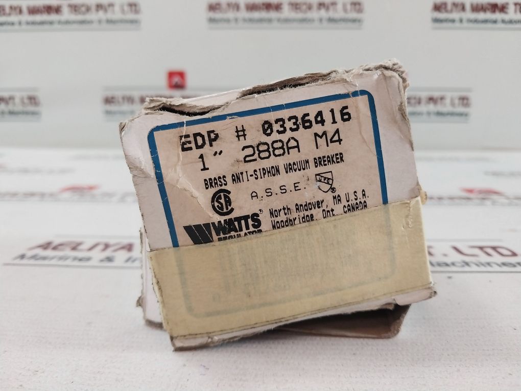 Watts Asse-1001 Brass Anti-siphon Vacuum Breaker