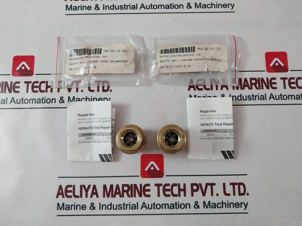 Watts N9 B64.8 Back-flow Preventer Max 150 Lbs Max 140F 3/8”