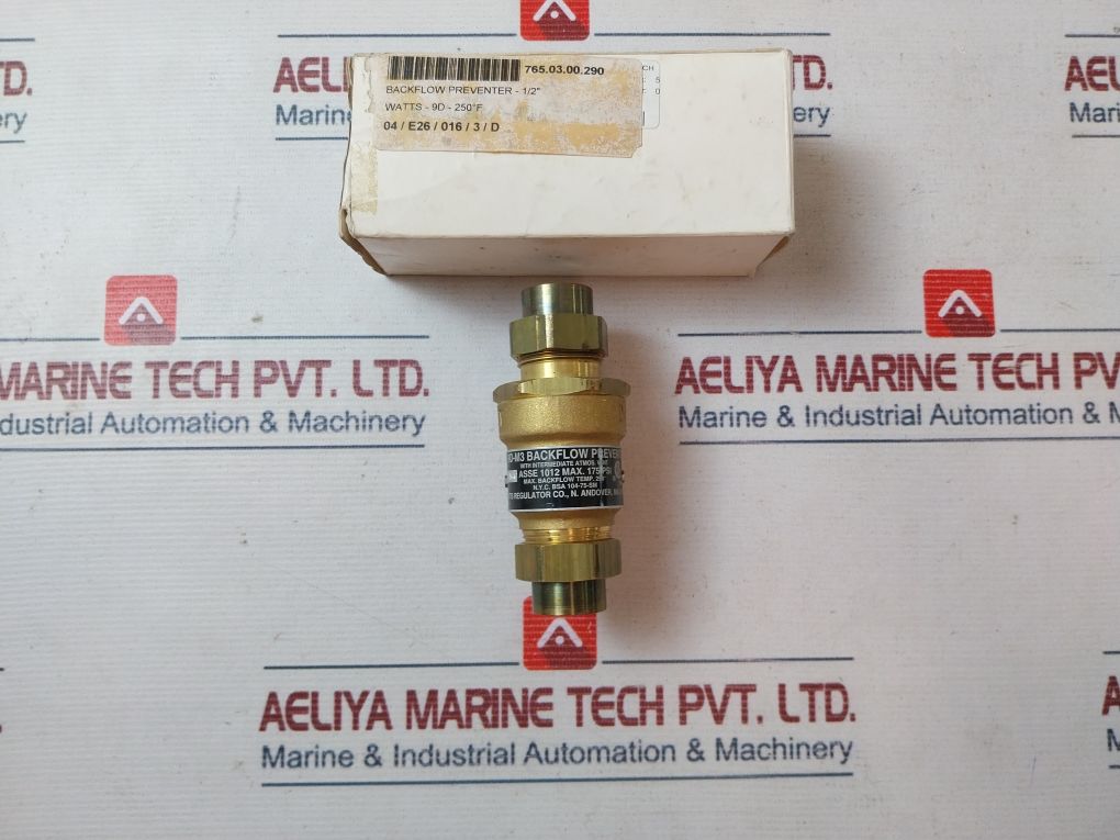 Watts Regulator 0061935 Backflow Preventer 9D-m3 1/2
