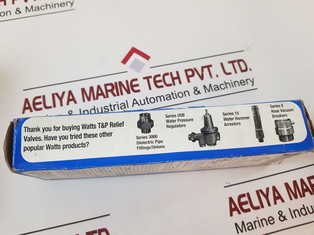 Watts Regulator 100Xl Pressure Relief Valve