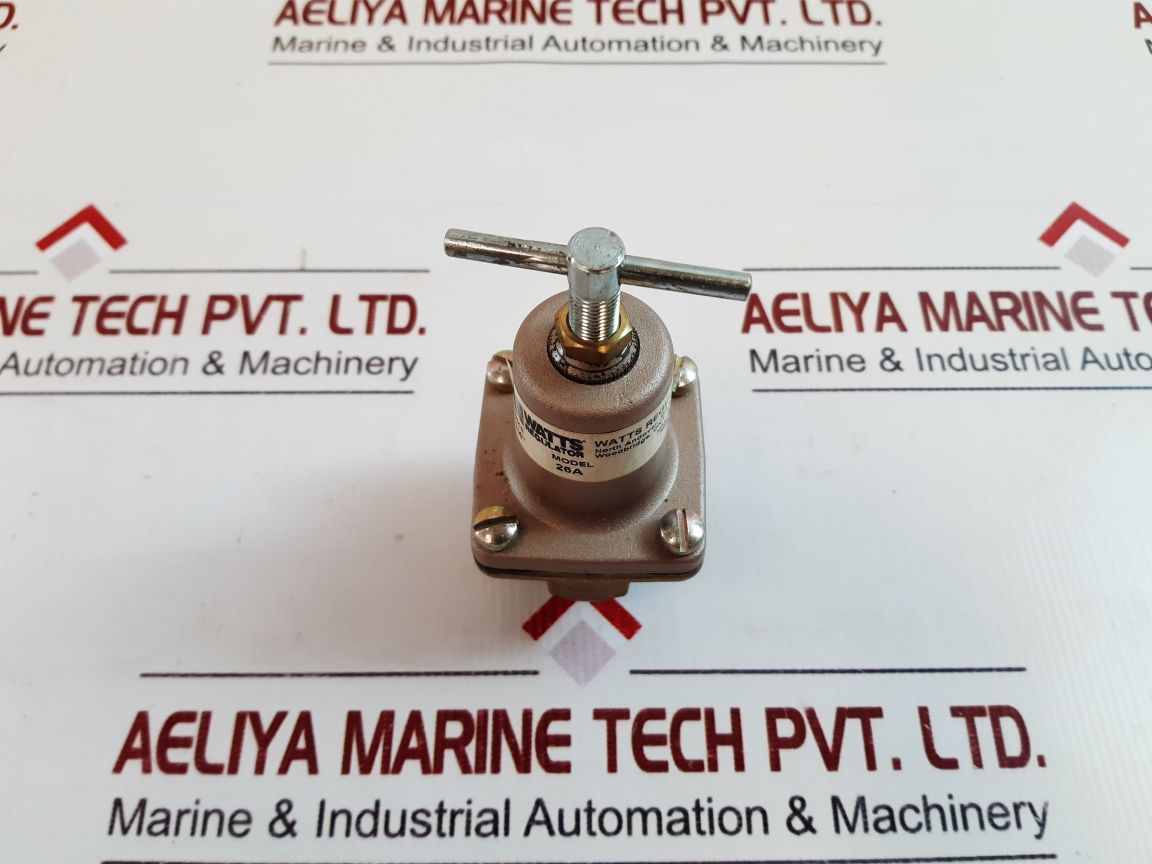 Watts Regulator 26A Pressure Regulator 3-50 Psi
