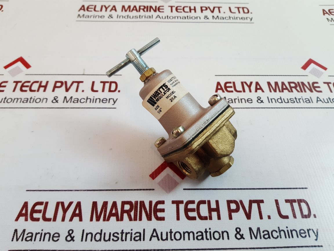 Watts Regulator 26A Pressure Regulator 3-50 Psi
