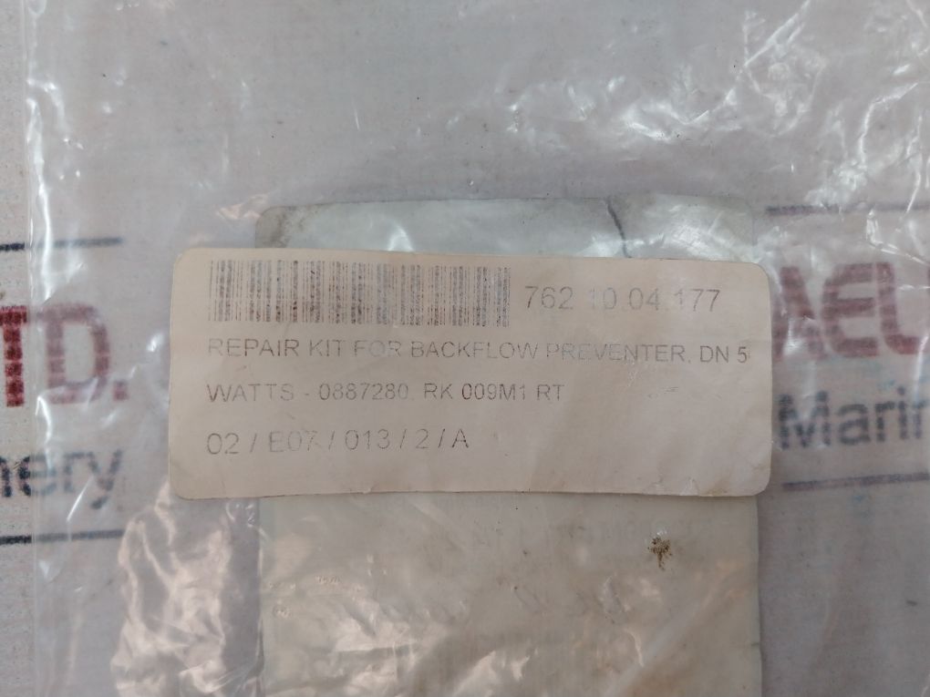 Watts Rk 009M1-rt 1 1/4-2 Repair Kit For Backflow Preventor 0887280