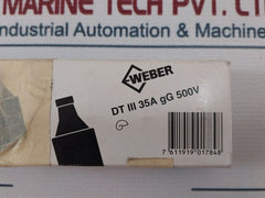 Lot Of 10X Weber 35A 500V Diazed Fuse Cartridge