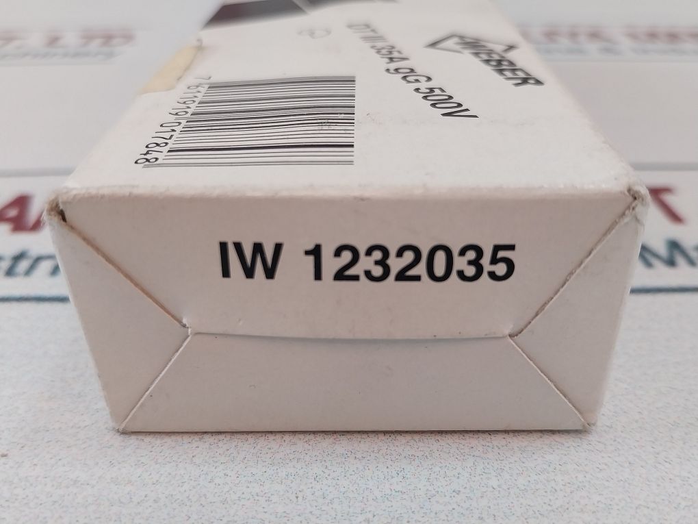 Lot Of 10X Weber 35A 500V Diazed Fuse Cartridge