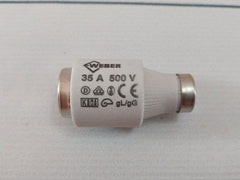 Lot Of 10X Weber 35A 500V Diazed Fuse Cartridge