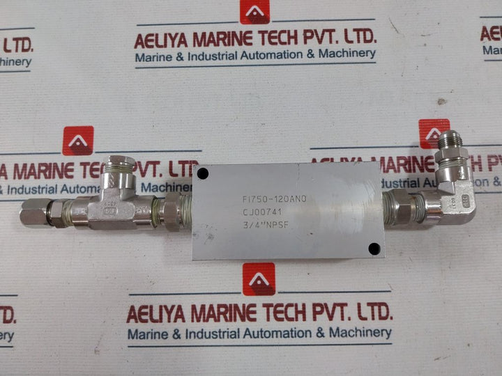 Webtec Fi750-120Ano Hydraulic In-line Flow Indicator