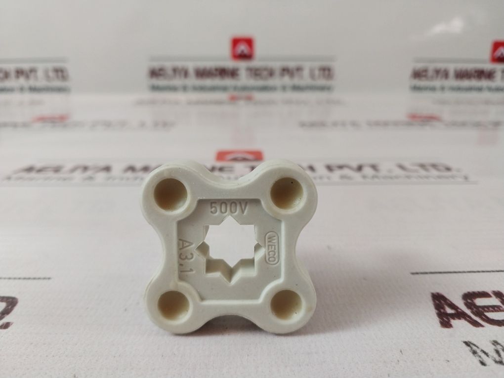 Lot Of 27X Weco A3.1 Steatite Terminal Block Din 89300 Dose-431