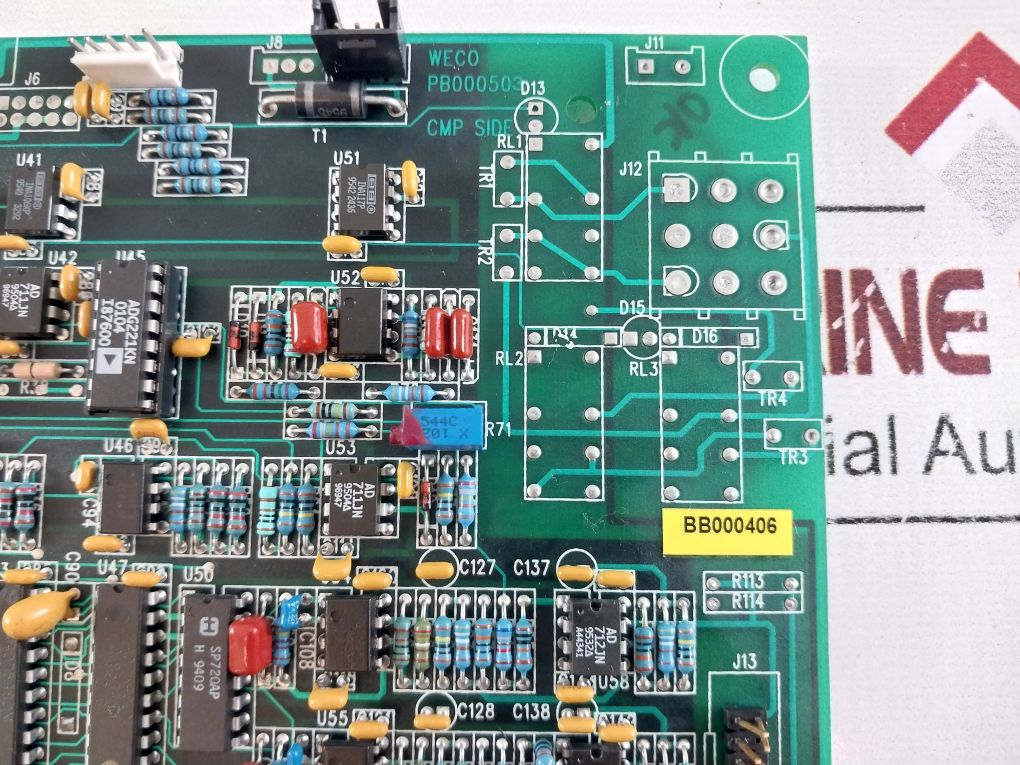 Weco Pb000503 Pcb Card Bb000406