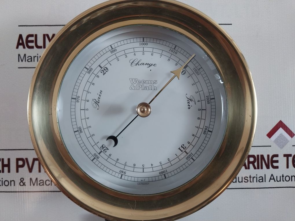 Weems & Plath Brass Barometer
