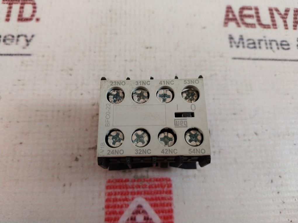 Weg Bfc0-22 Auxiliary Contact Block 690Vac