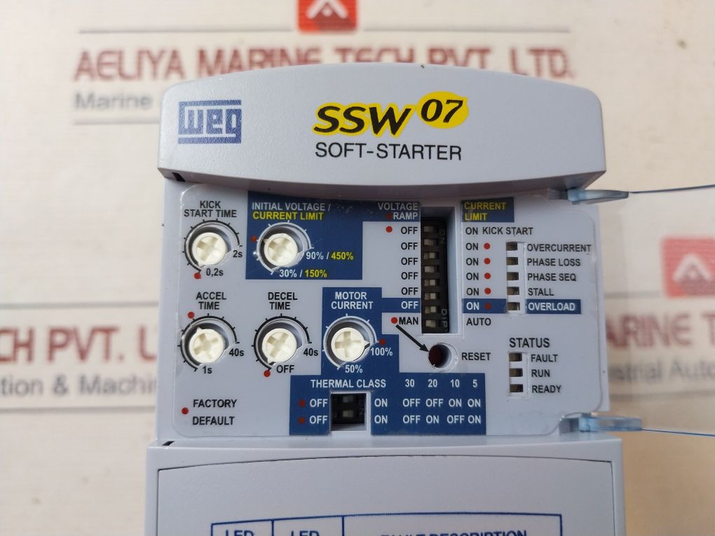 Weg Brssw070017T5Sz Soft-starter 50-60 Hz