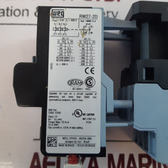Weg Rw27-2D Overload Relay With Cwb12 Contactor