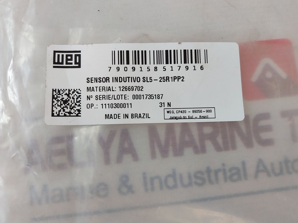 Weg Sl5-25R1Pp2 Inductive Sensor 