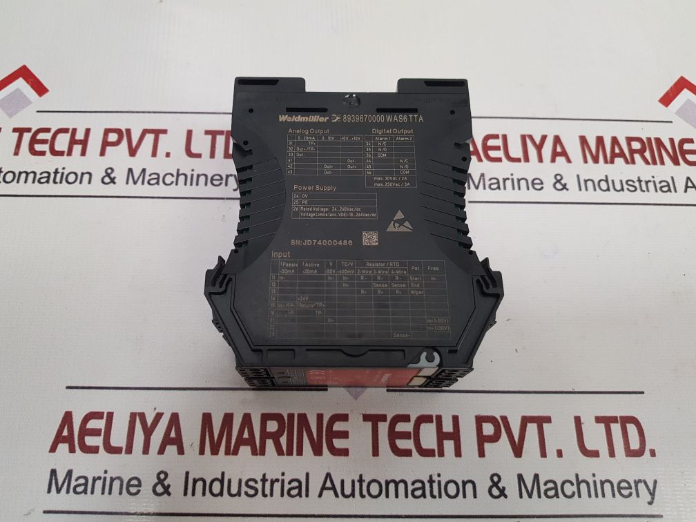 Weidmüller 8939670000 Universal Signal Converter Was6Tta