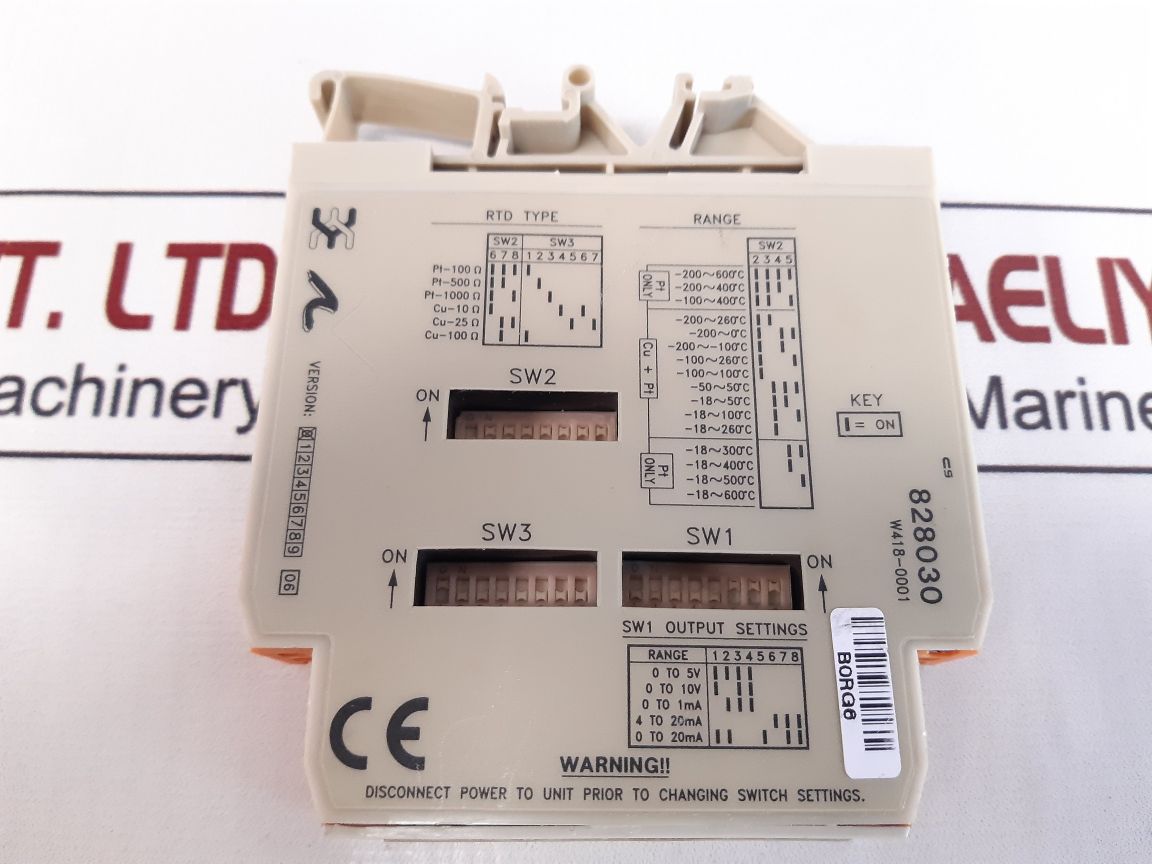 Weidmüller W418-0001 Rtd Transmitter