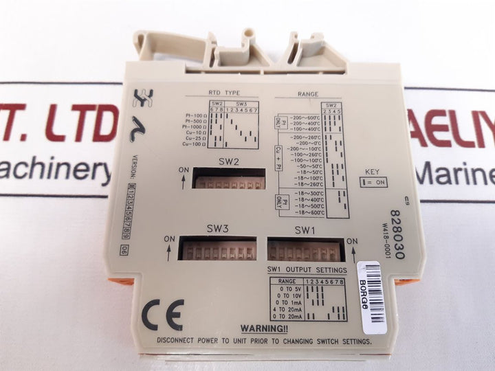 Weidmüller W418-0001 Rtd Transmitter