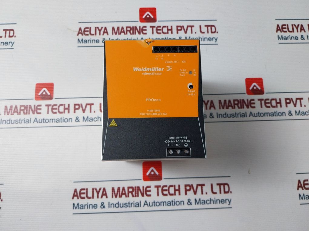 Weidmuller 1469510000 Switching Power Supply 100-240V~50/60Hz 6-2.5A