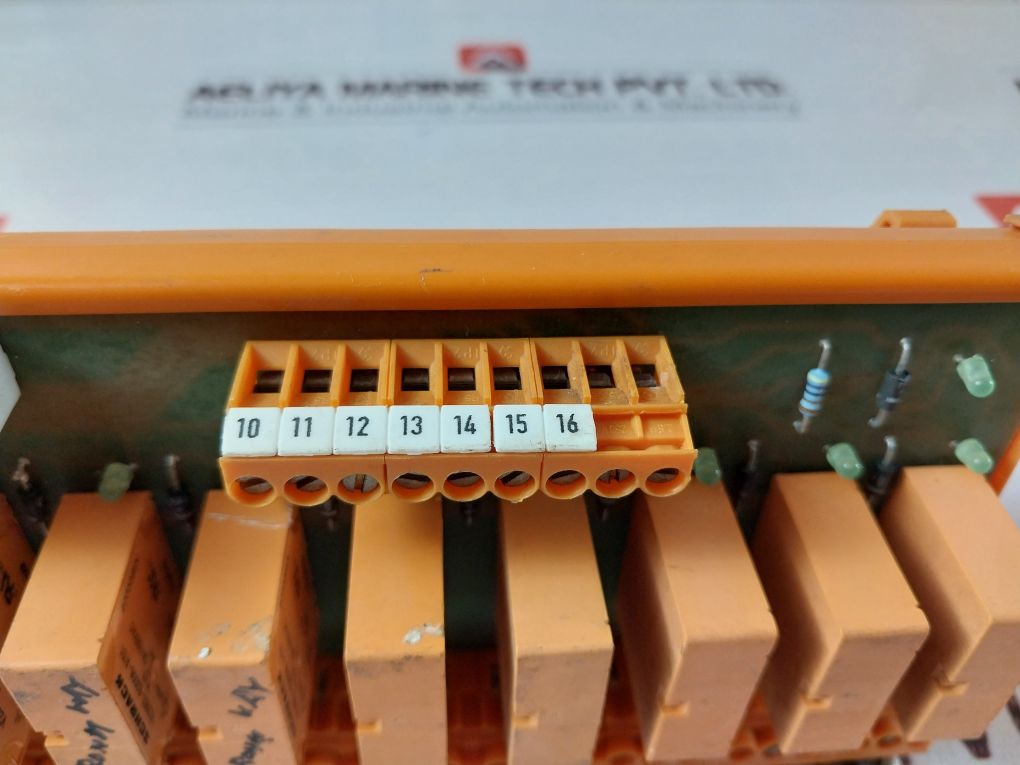 Weidmuller 8050731001 Relay Card Rsm 16R 24V Dc