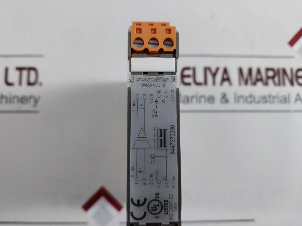 Weidmuller Was5 Vvc Hf Analog Isolator Module 8447370000
