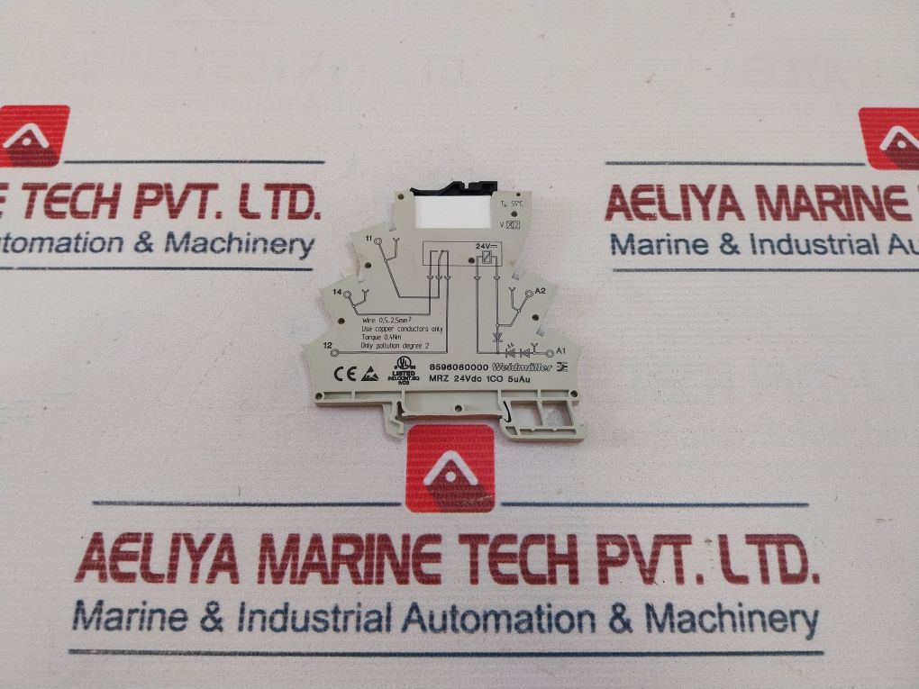 Weidmuller 8596080000 Power Relay With Relay Socket Mrz 24Vdc 1Co 5Uau